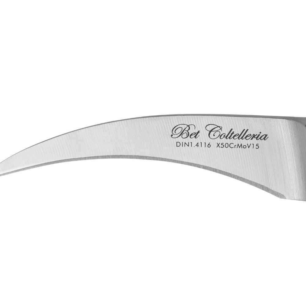 Coltello spelucchino curvo 7 cm