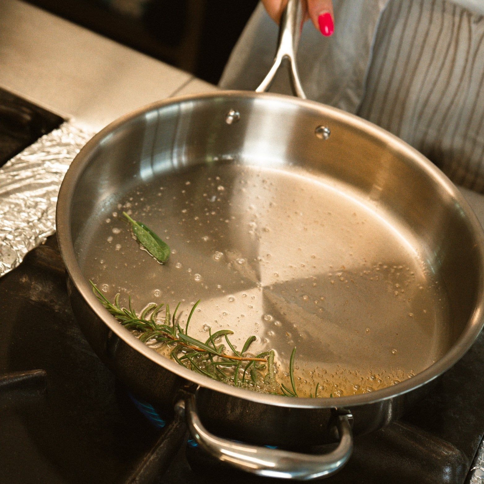 Padella con Manico in Acciaio SilverPlus™ Ø28 cm | FB Kitchenware