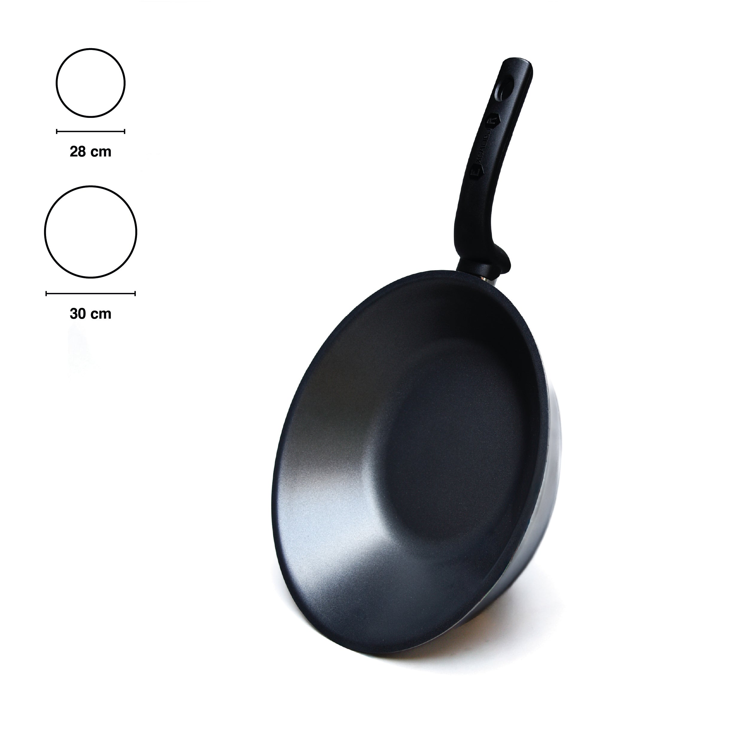 Wok Ovale in Acciaio Excalibur