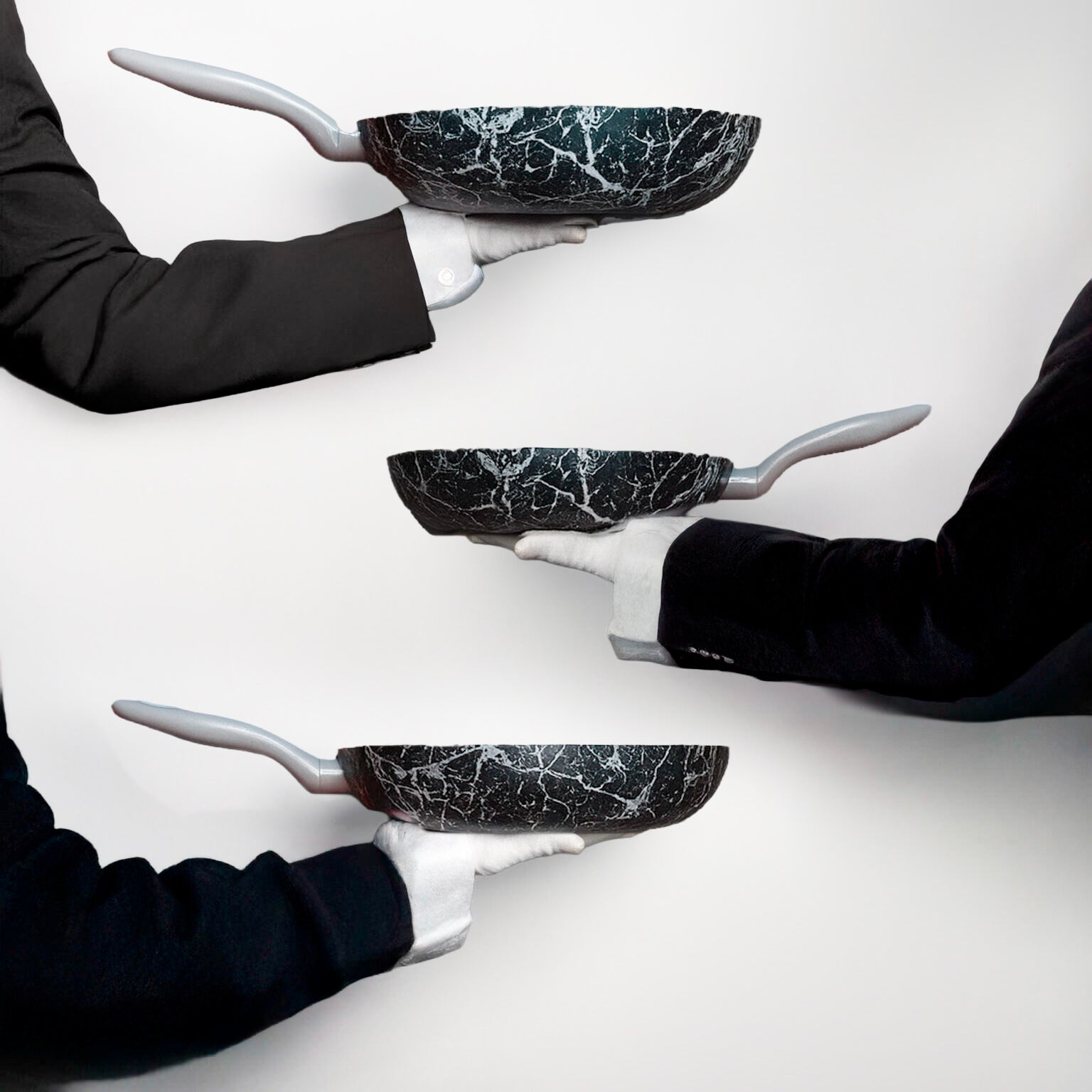 Set Marmoplus Nero 3 Pezzi