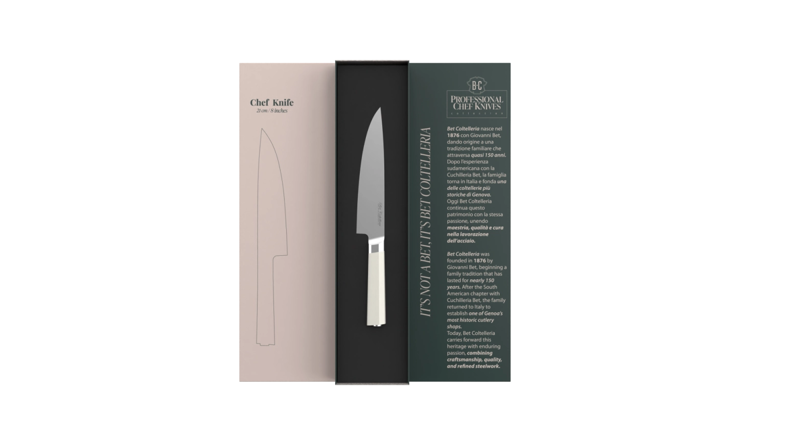 Coltello Chef cucina 21 cm