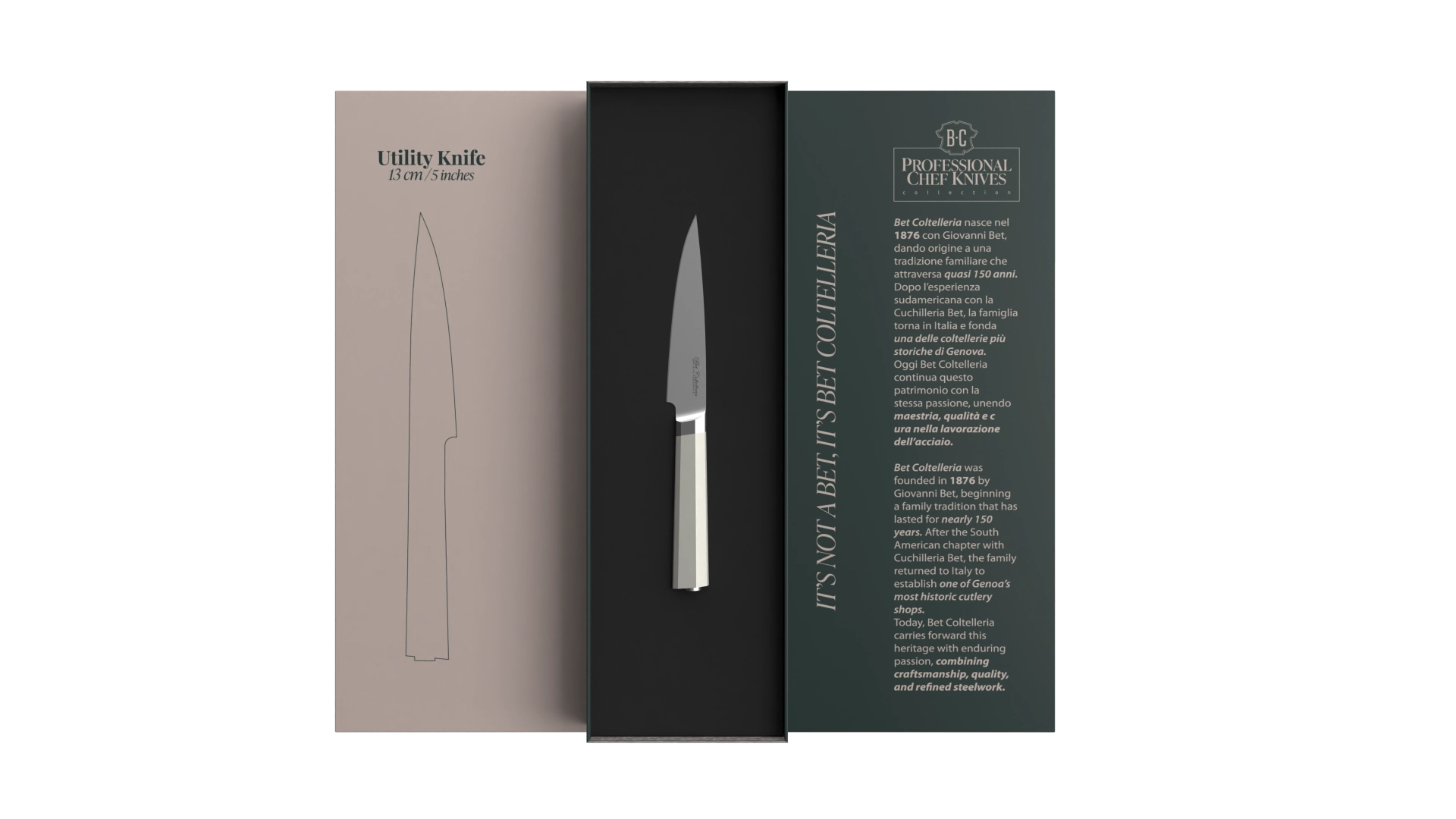 Coltello spelucchino 13 cm