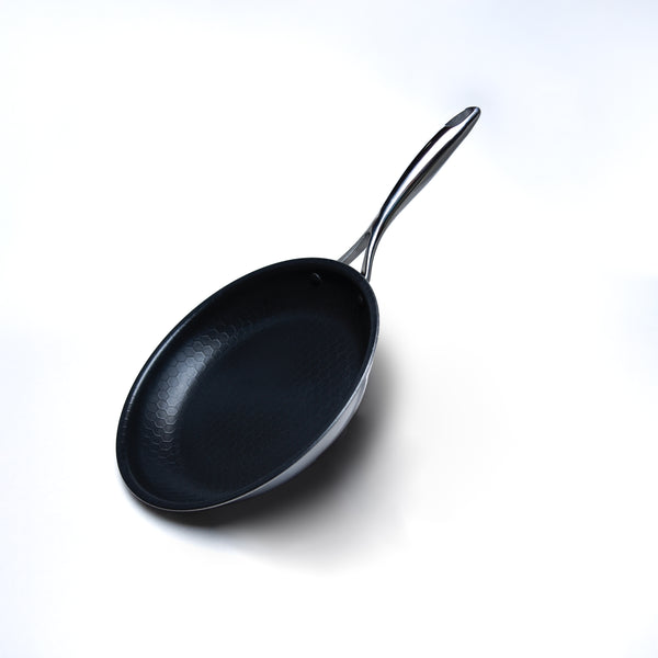 Excalibur Edelstahlpfanne mit Wabenstruktur