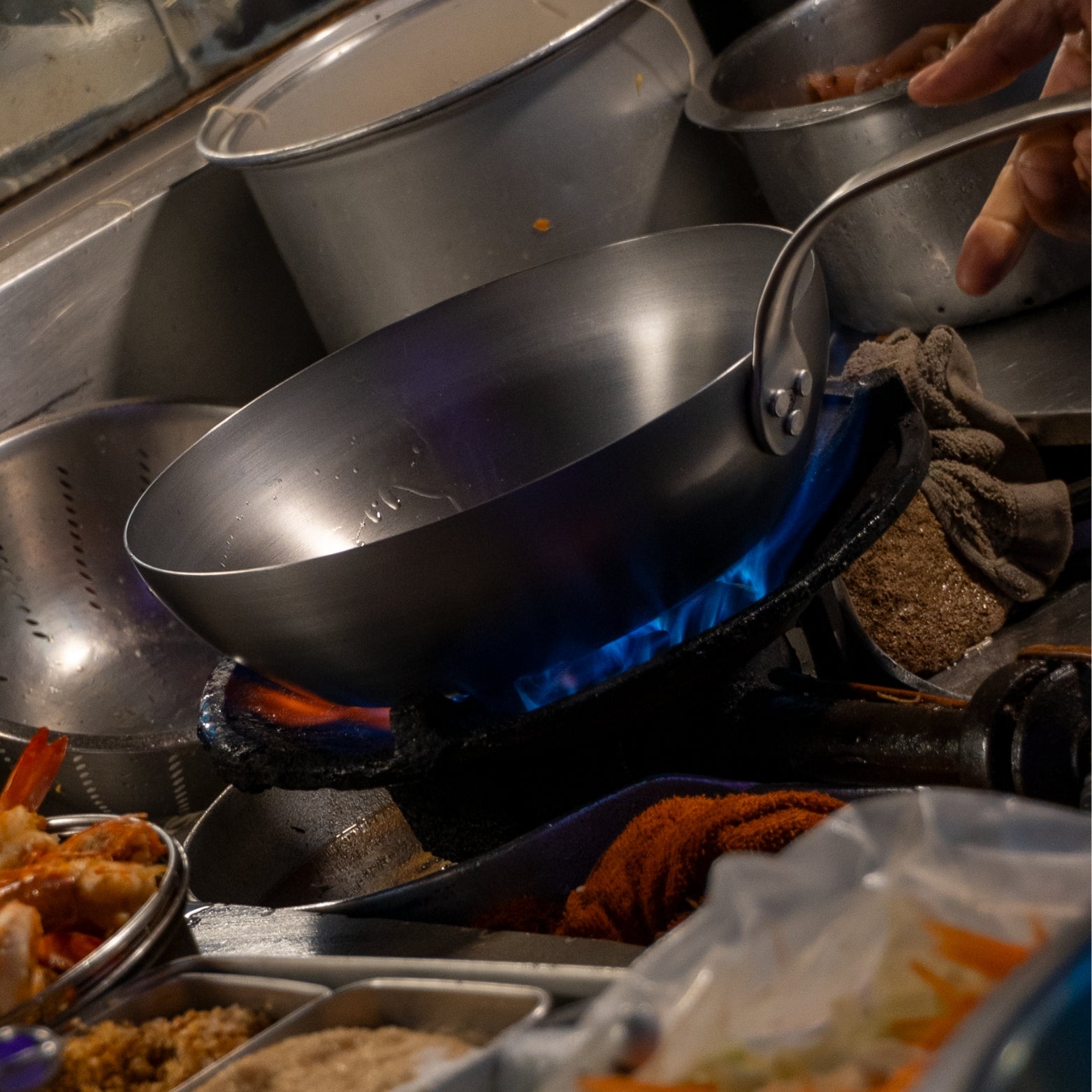 Padella wok in ferro BeSteel™ Ø26 | FB Kitchenware