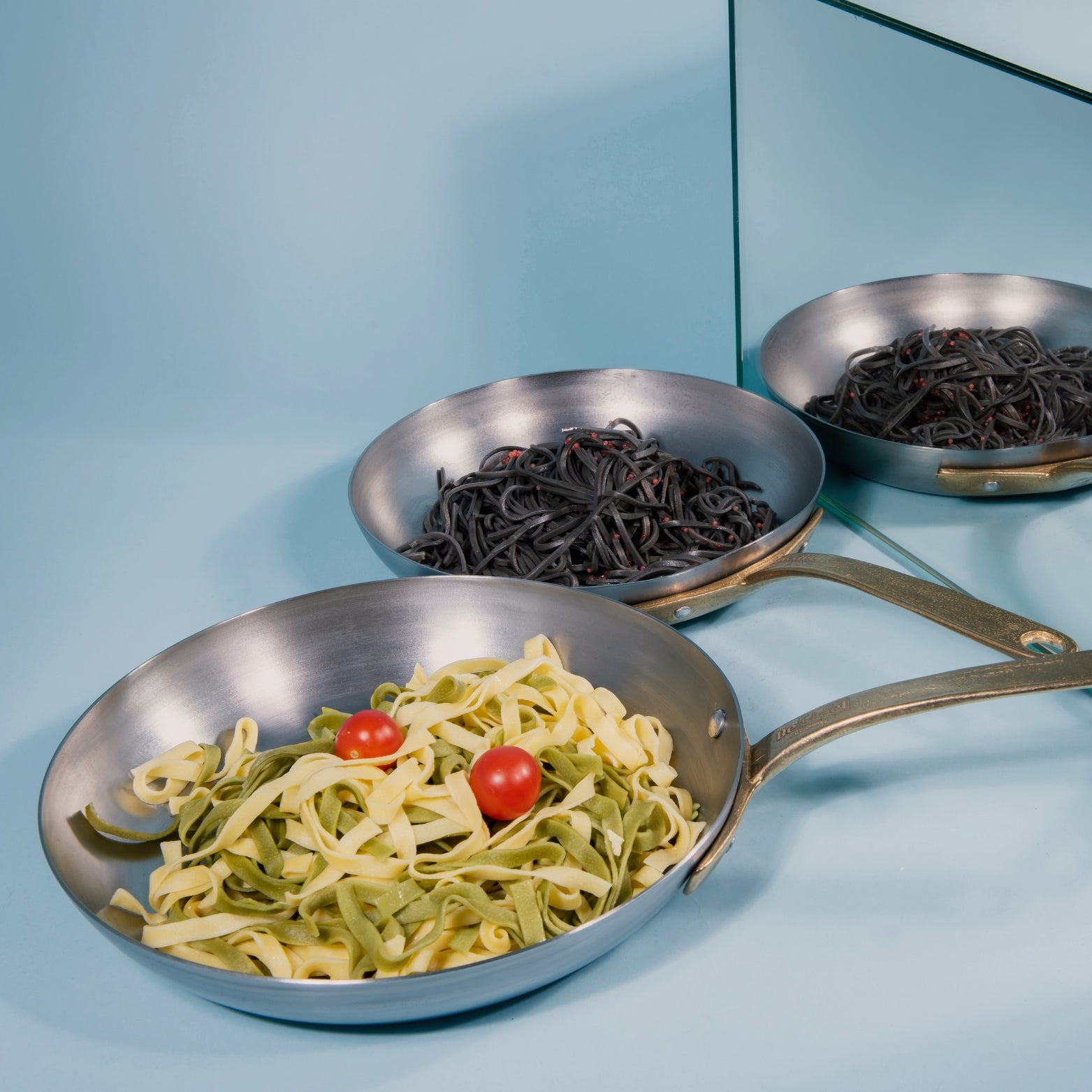 Padella in Ferro BeSteel™ con manico in ottone | FB Kitchenware