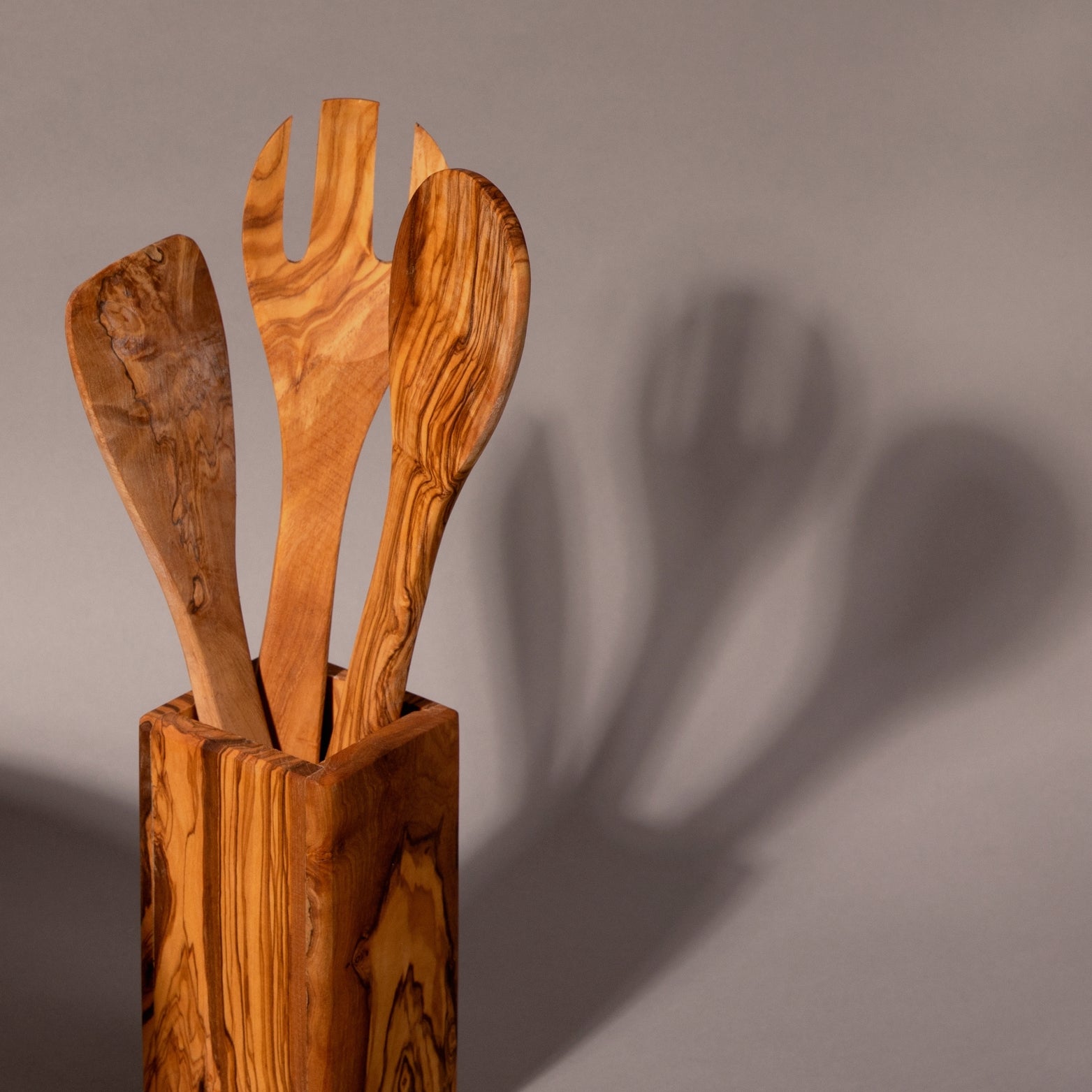 Portamestoli in Legno d'Ulivo BeWood™ | FB Kitchenware