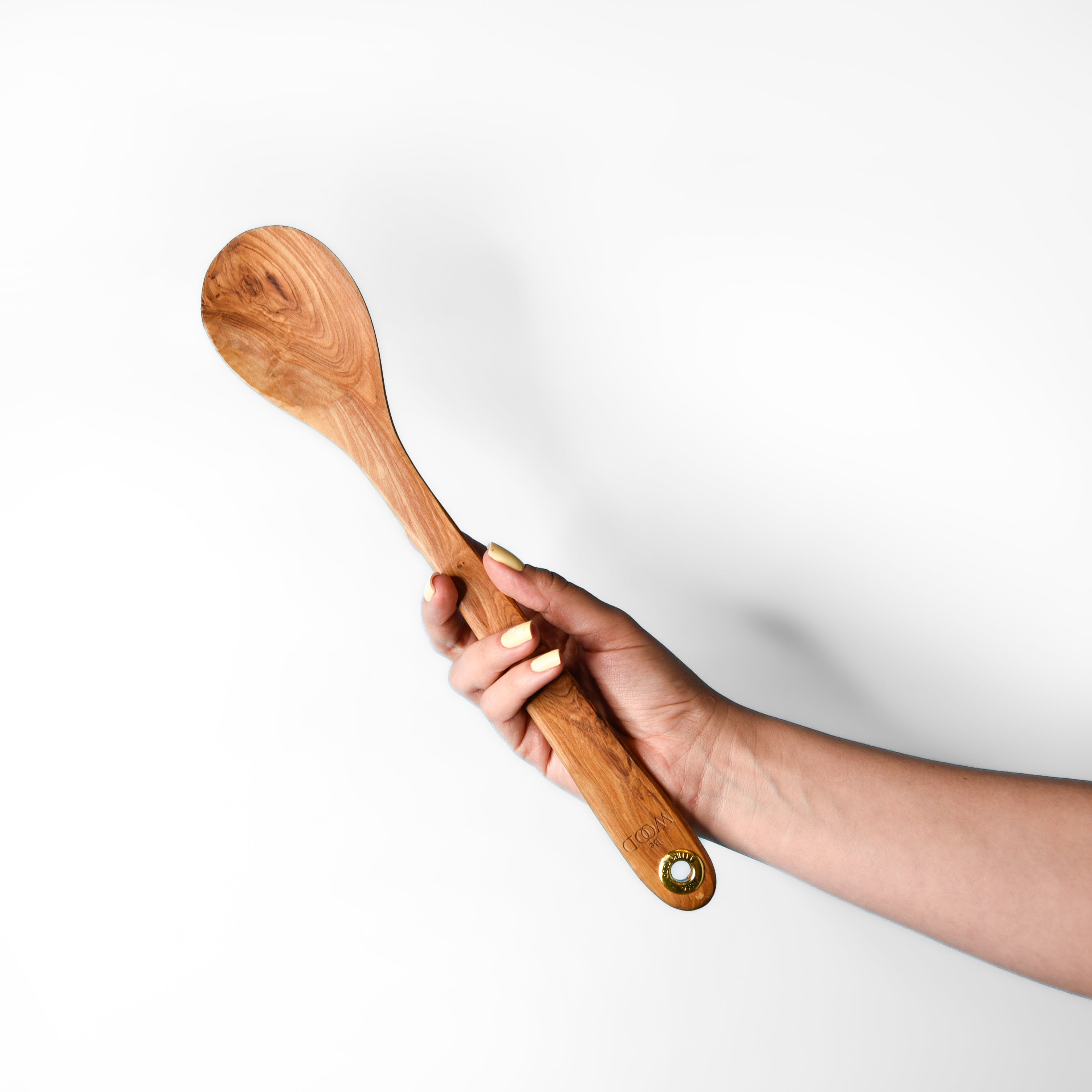 Set BeWood Cucchiaione e Poggiamestolo in legno d'Ulivo
