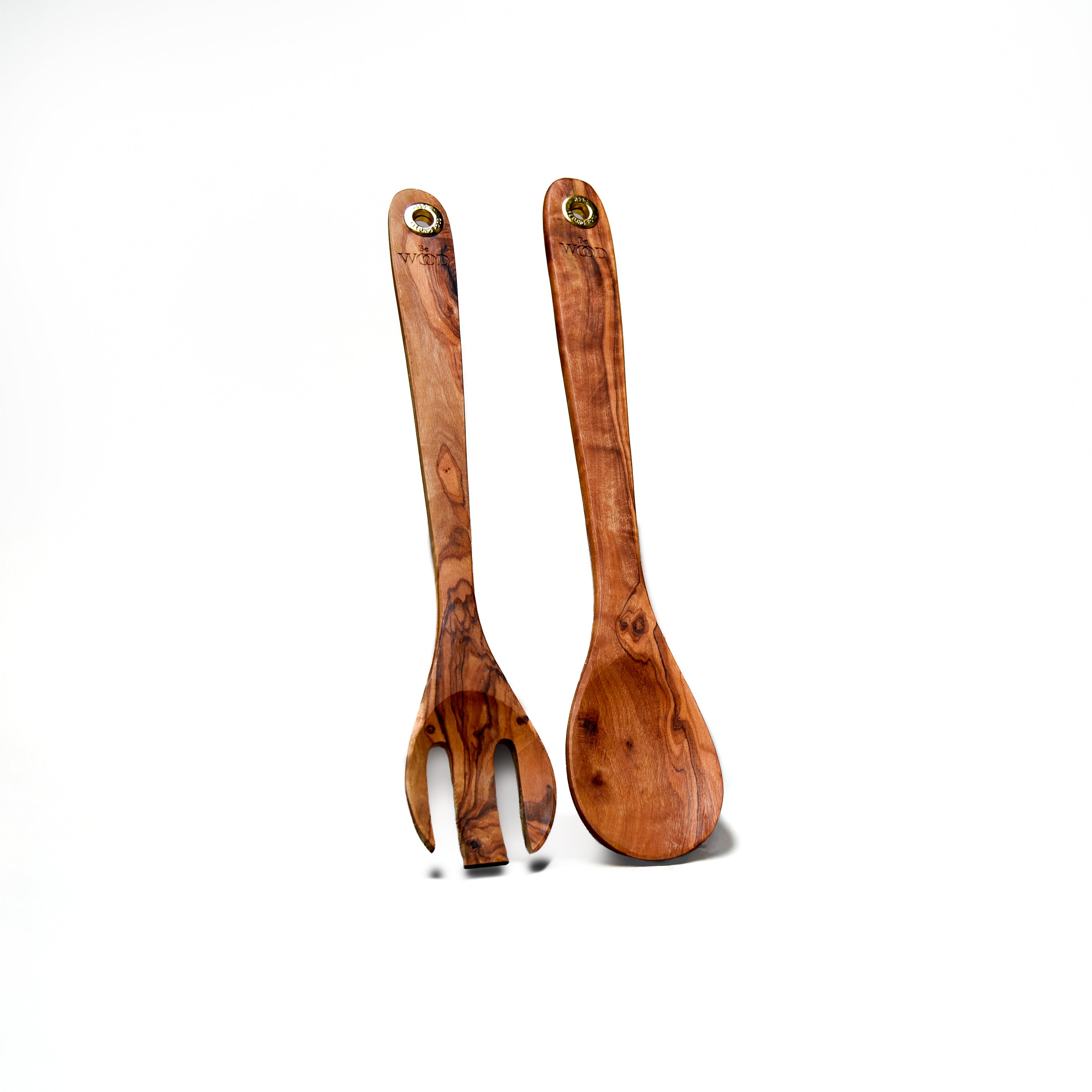 Set BeWood Cucchiaione, Forchettone e Portautensili