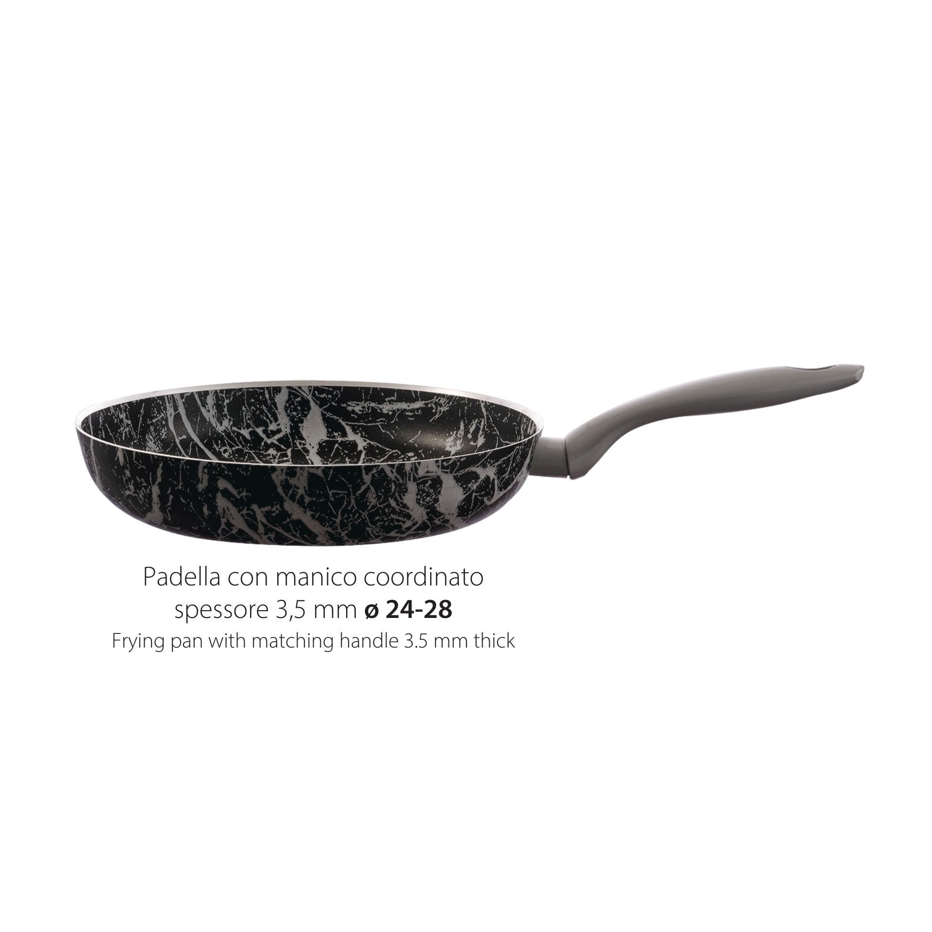 Padella in alluminio Marmoplus – FB Kitchenware-7