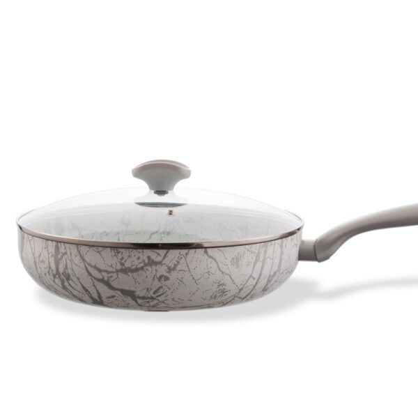 Wok in alluminio Marmoplus | FB Kitchenware-1