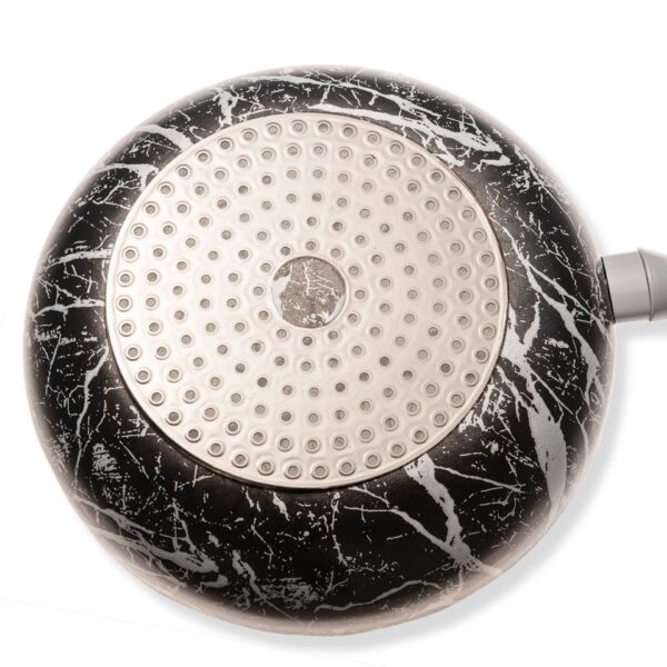 Wok in alluminio Marmoplus | FB Kitchenware-5