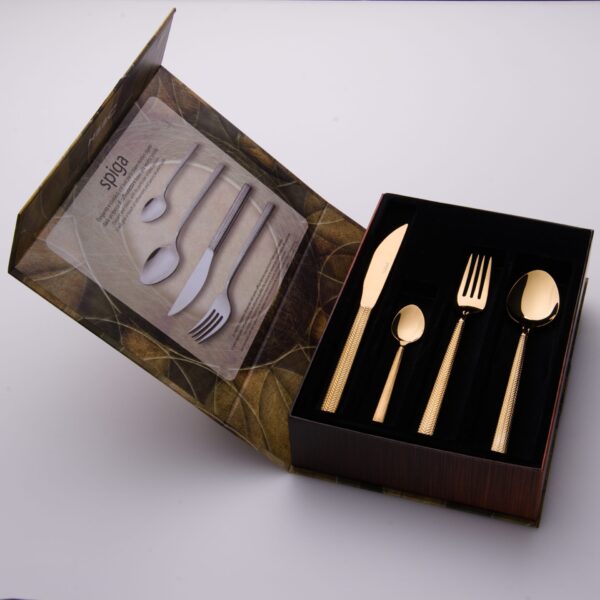 Set Posate in Acciaio Inox Spiga 5
