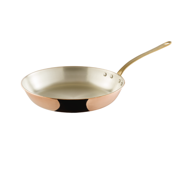 Padella in rame DiamondTin con manico in ottone | FB Kitchenware