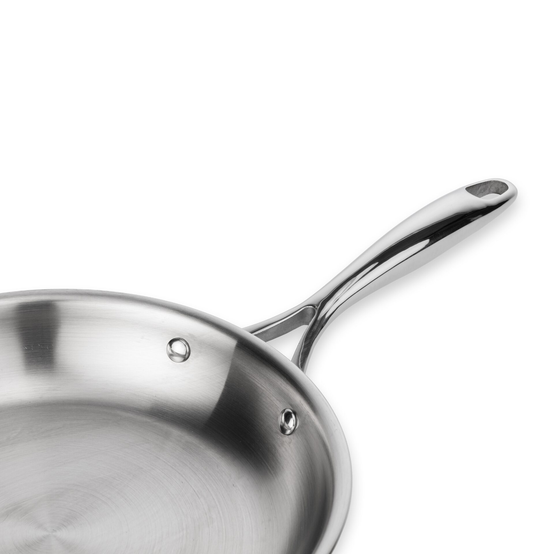 SilverPlus 5-layer stainless steel frying pan with lid | FB Kitchenware-2