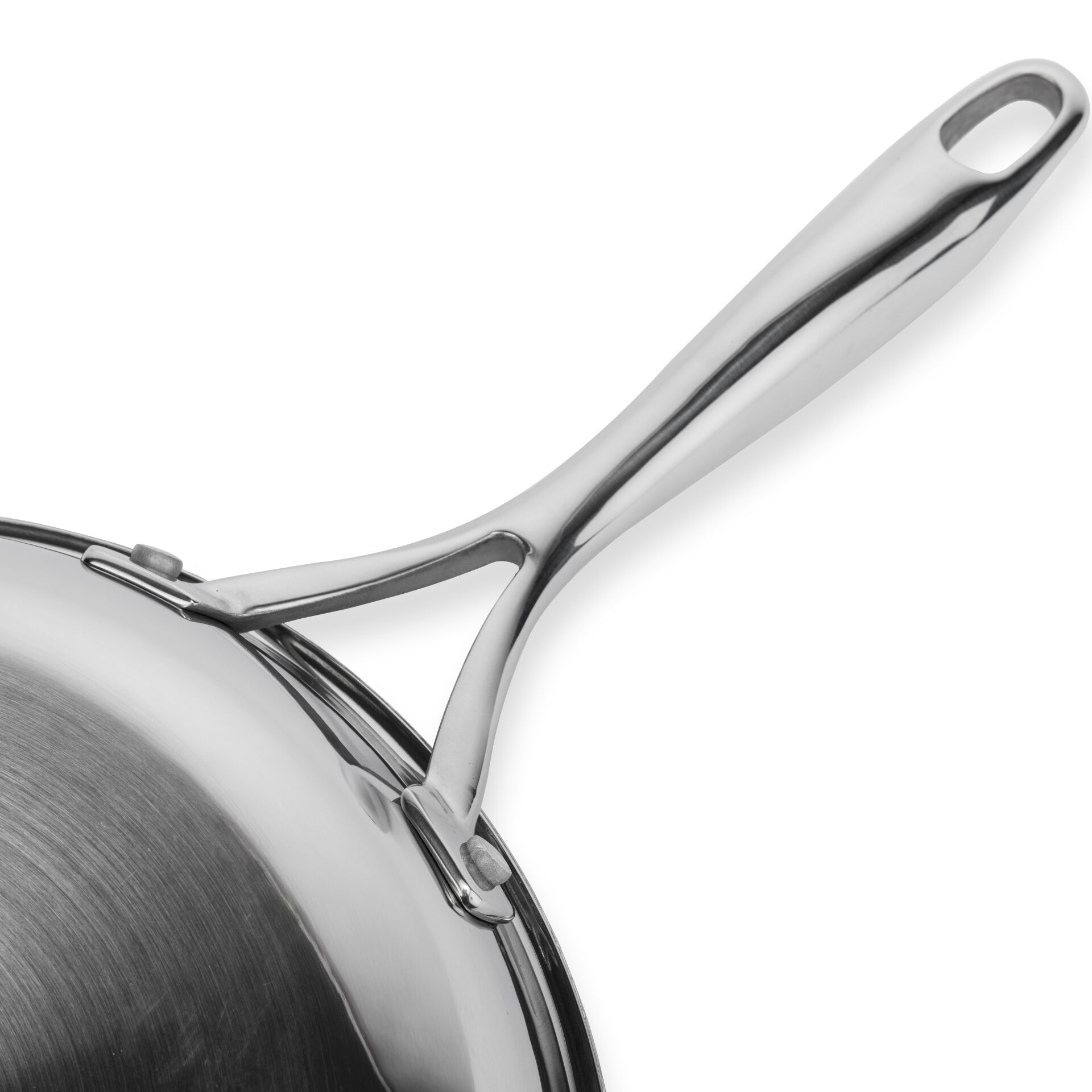 SilverPlus 5-layer stainless steel frying pan with lid | FB Kitchenware-3