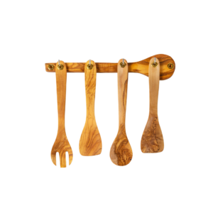 Portautensili a Parete in Legno d'Ulivo BeWood™ | FB Kitchenware