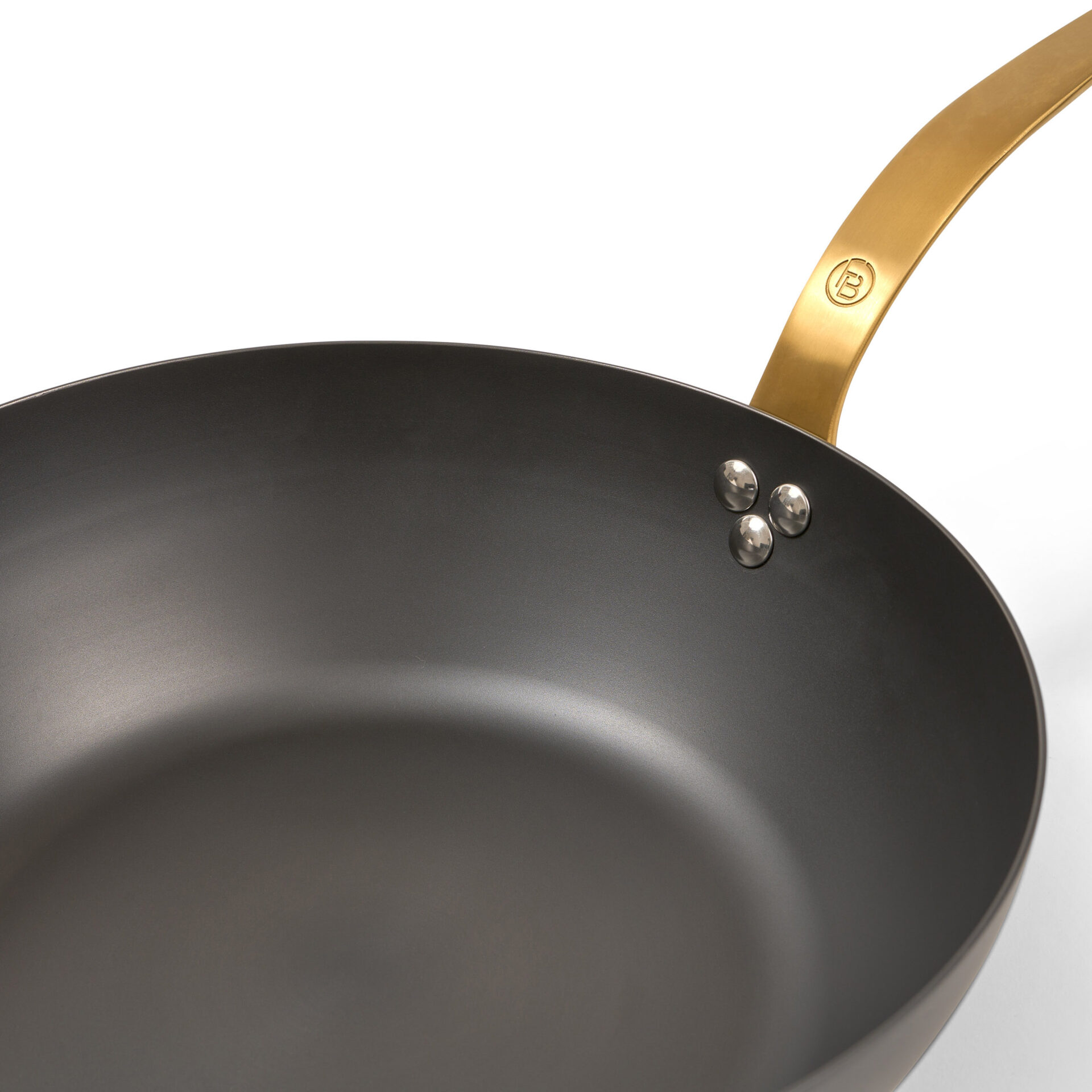 Black Bundle NeroSteel | Black Iron Frying Pan 24 cm + Wok 26 cm - Image 2