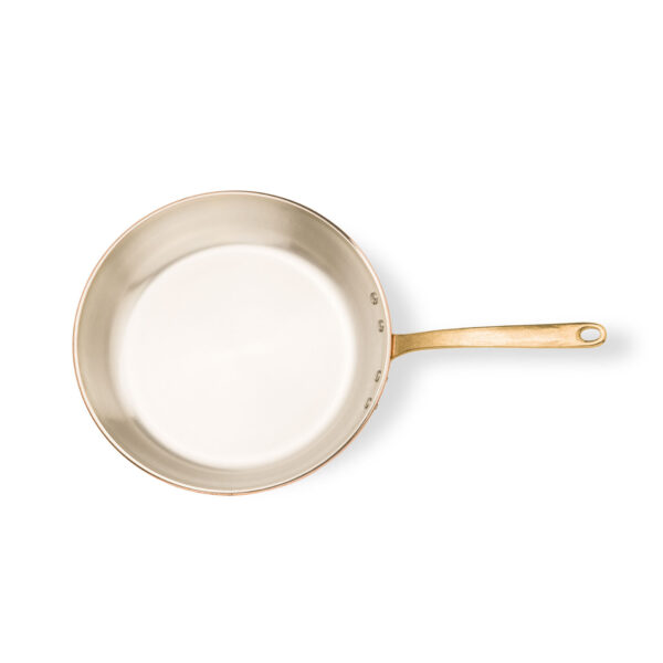 Padella in rame DiamondTin™ con manico in ottone | Induzione - immagine 3