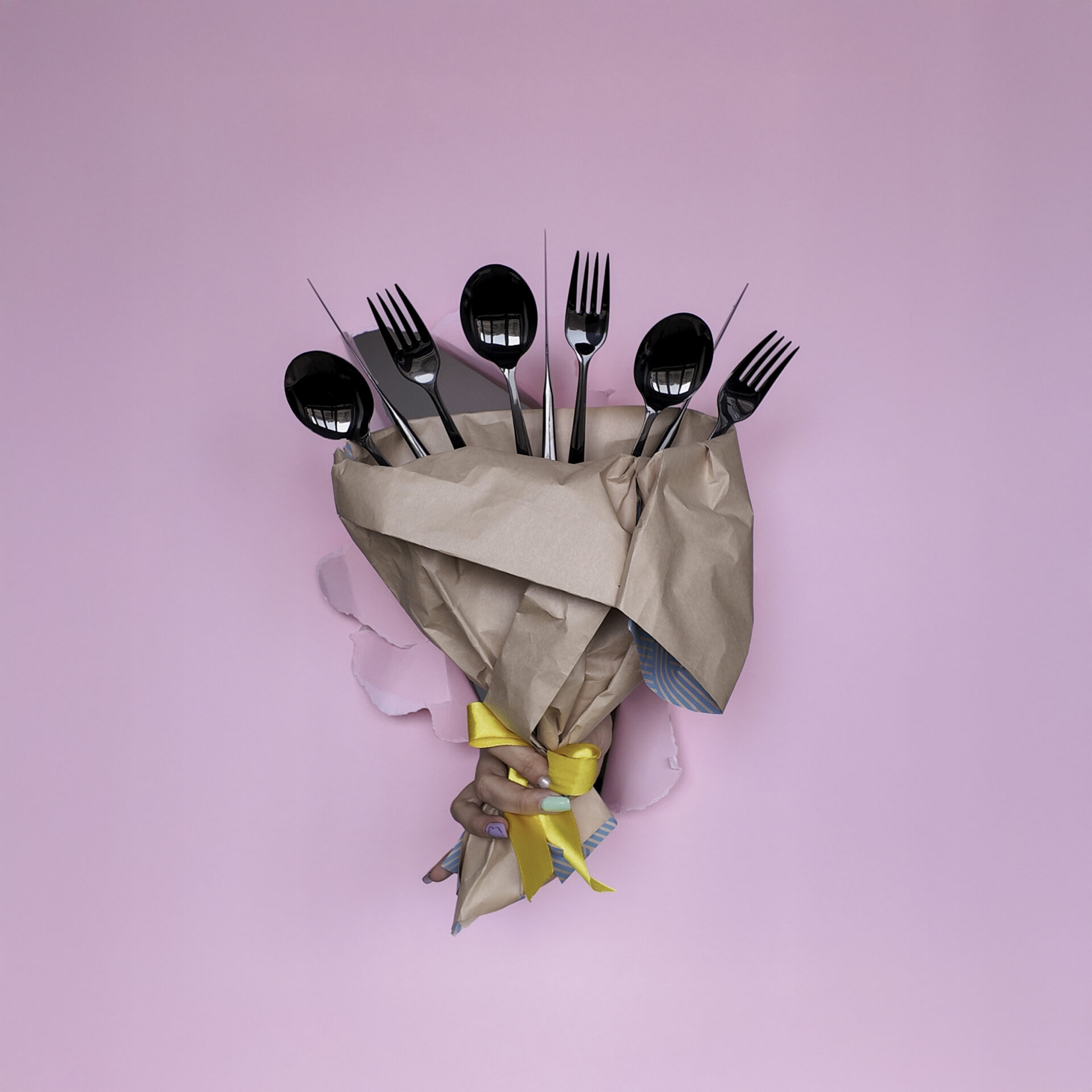 Cutlery service 16 pieces in gift box mod Sull