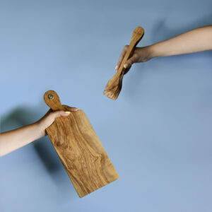 Olive Wood Cutting Board with Groove | FB Kitchenware (Copia)