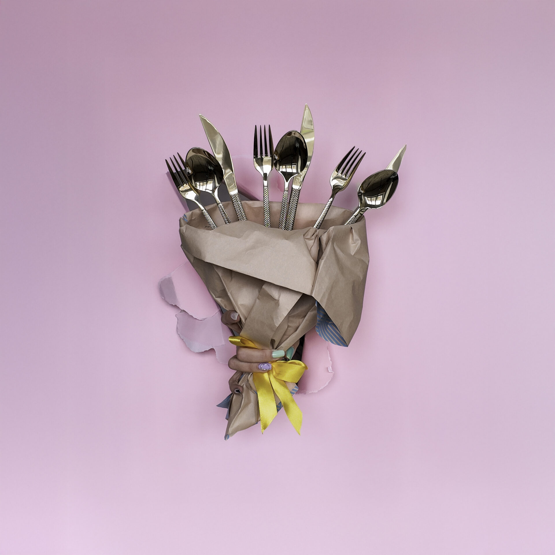 Edelstahlbesteck Set Spiga 16-teilig | FB Kitchenware