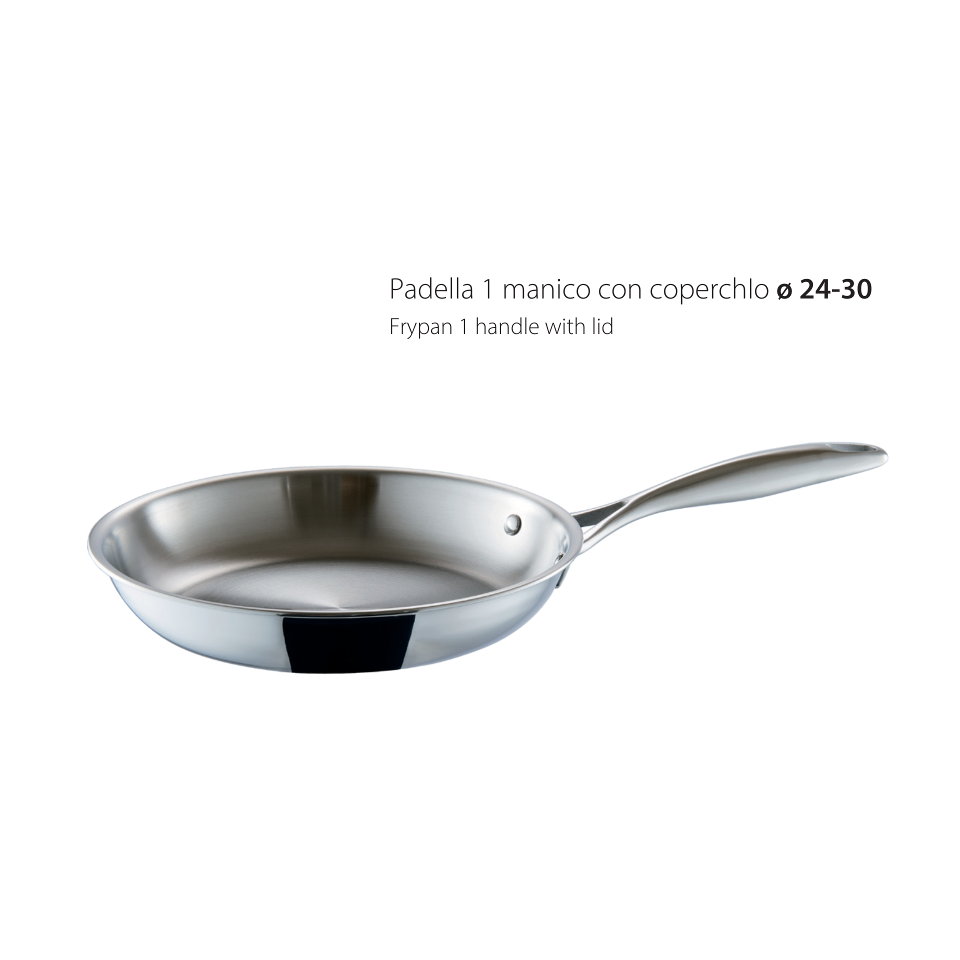 Padella in acciaio inossidabile SilverPlus 5 strati con coperchio | FB Kitchenware-5
