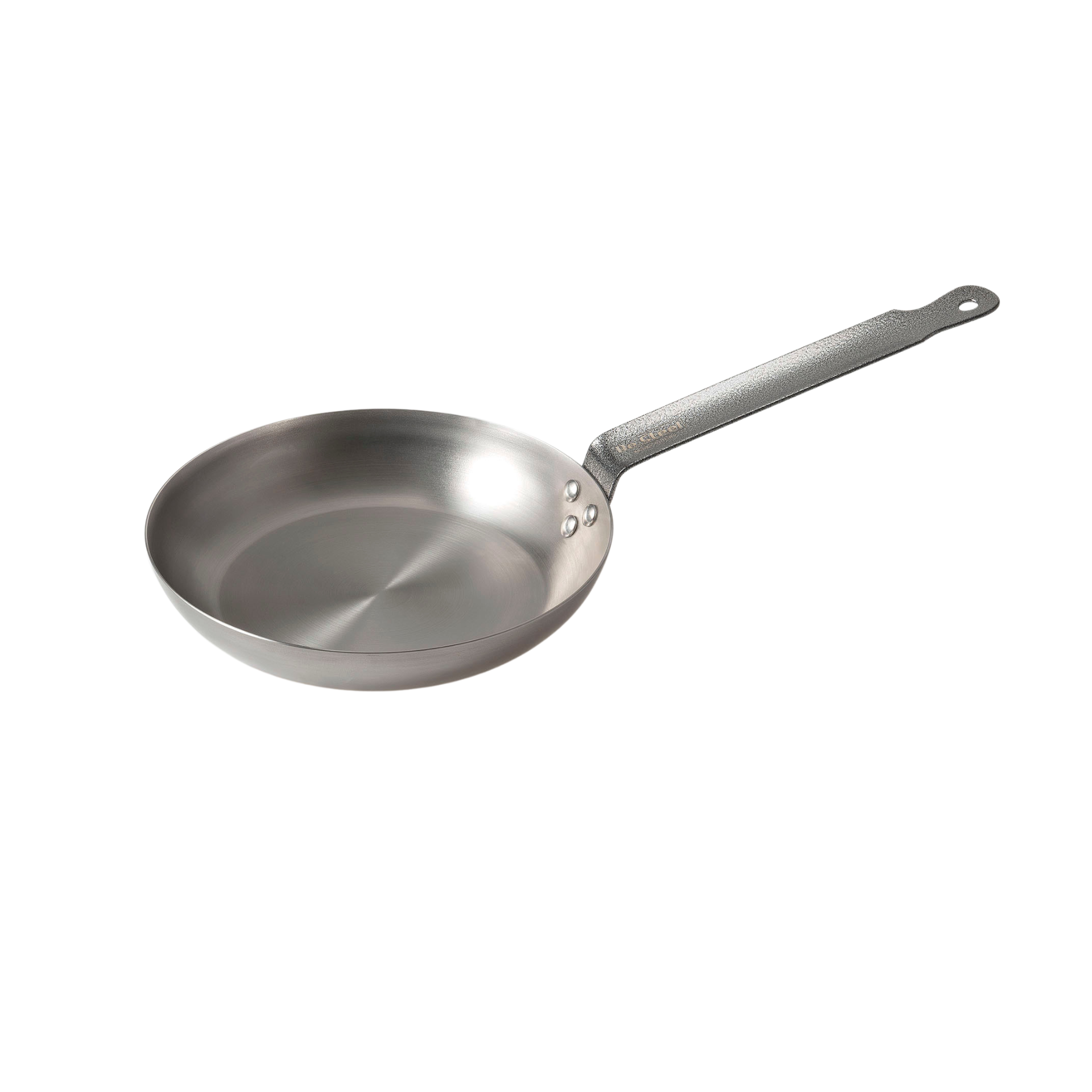 BeSteel iron skillet with silver handle | FB Kitchenware